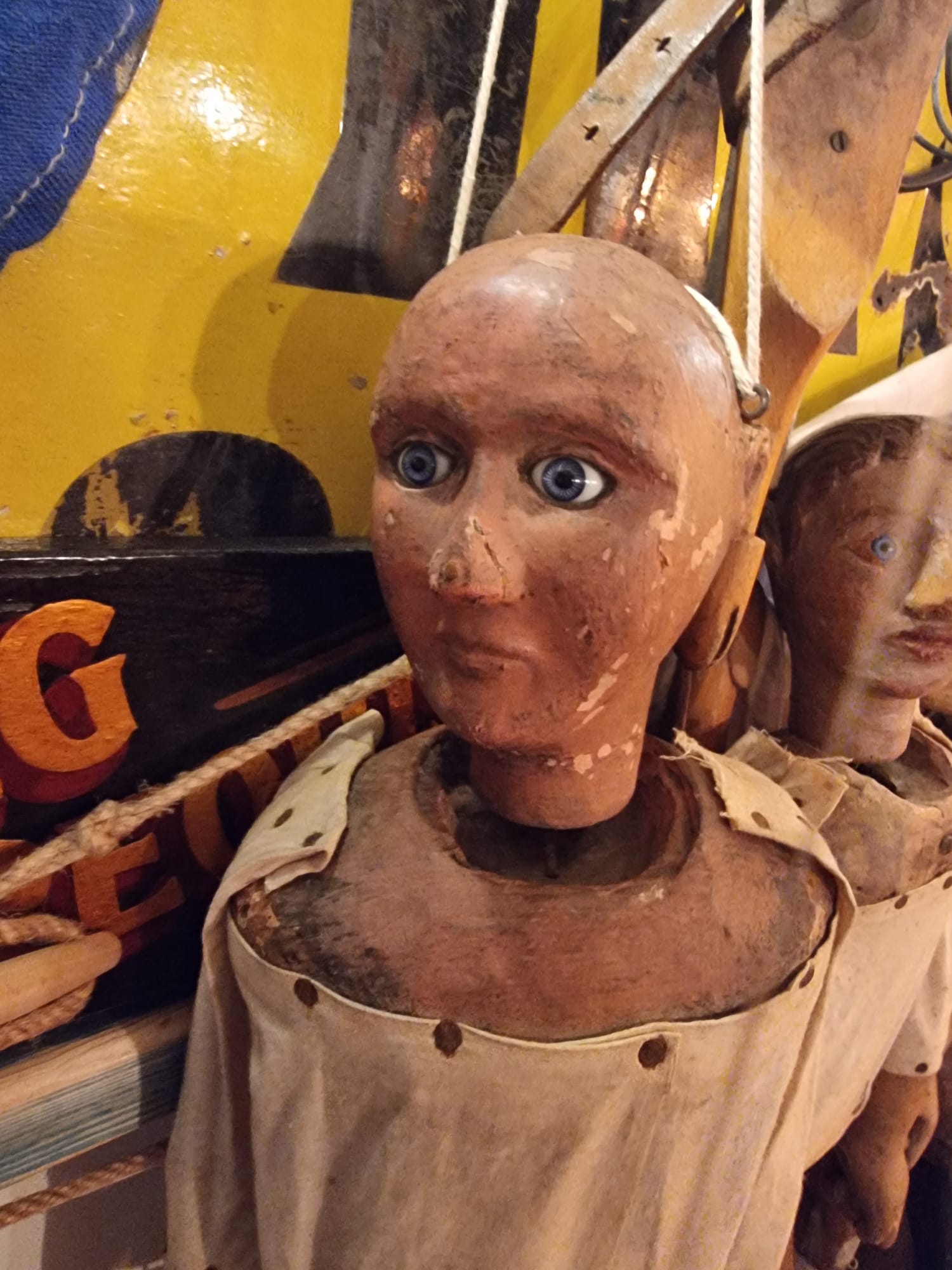 9 Victorian Marionettes Clowes Excelsior c.1890 — BBC Antiques Roadshow — thumbnail 3