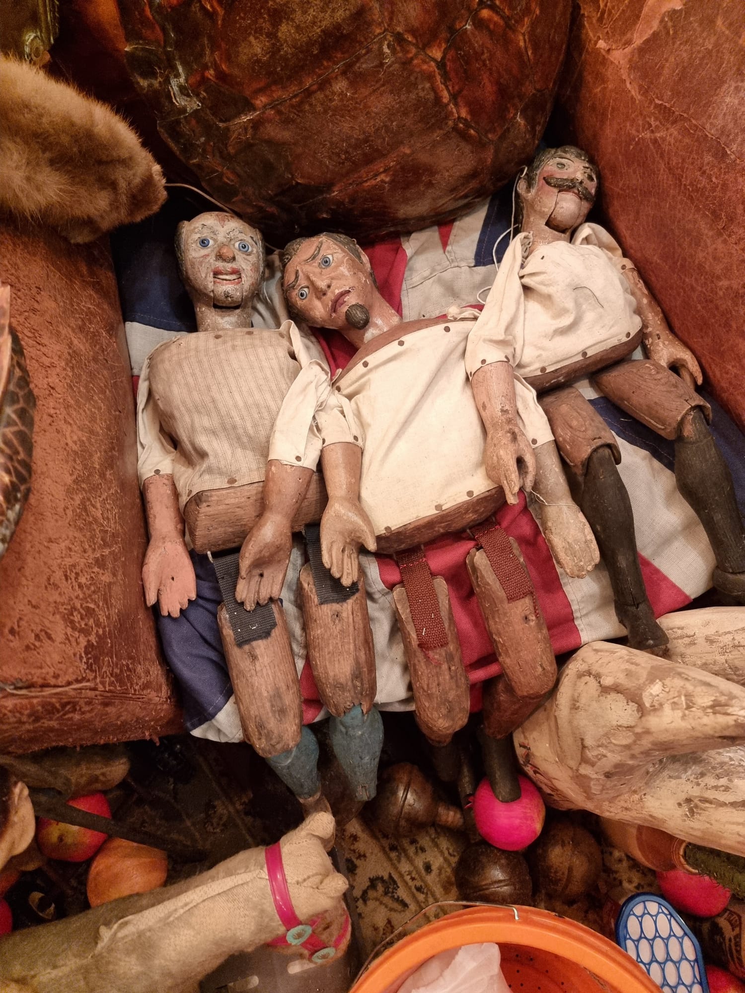 9 Victorian Marionettes Clowes Excelsior c.1890 — BBC Antiques Roadshow — thumbnail 5