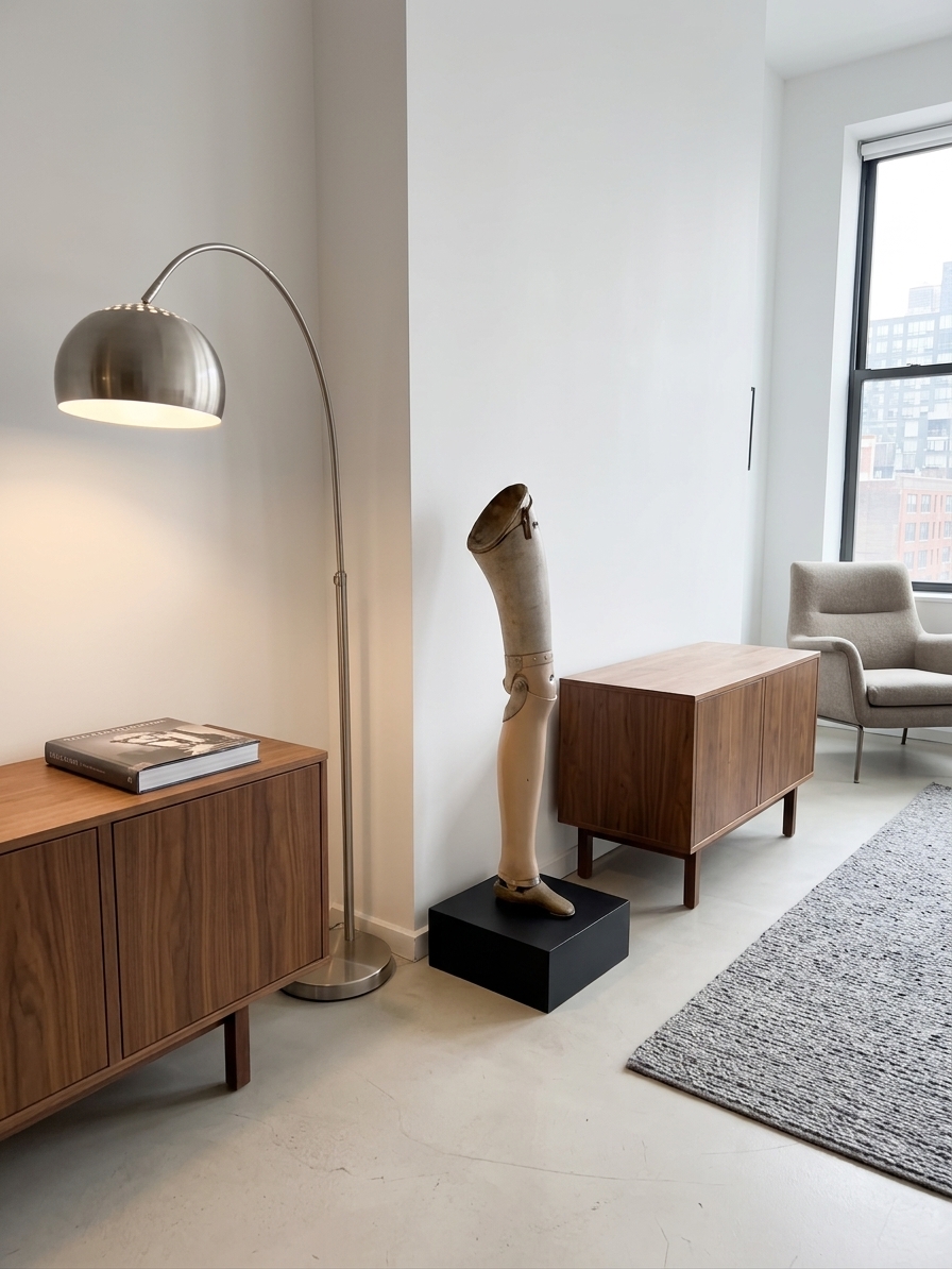 False Leg 🦵 in Sculptural Modern Study