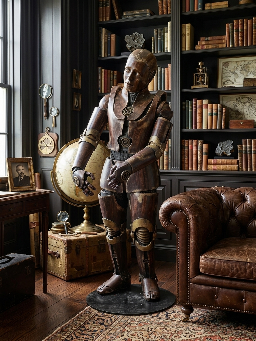 Tv/Film Prop - RB29 From Impossible Planet (Electric Dreams) - Philip K. Dick in Curio Collector's Study