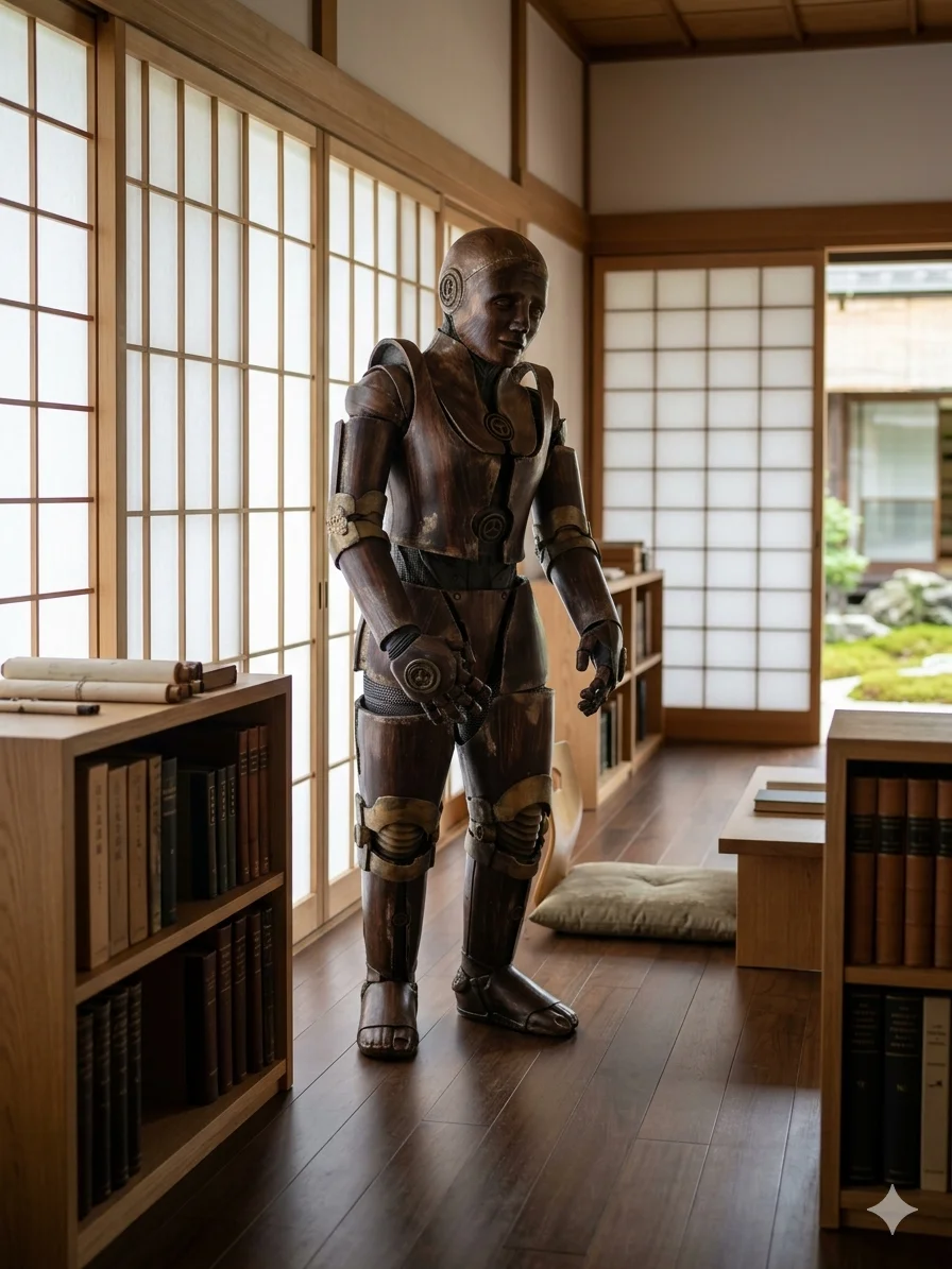 Tv/Film Prop - RB29 From Impossible Planet (Electric Dreams) - Philip K. Dick in Japanese-Inspired Living Room