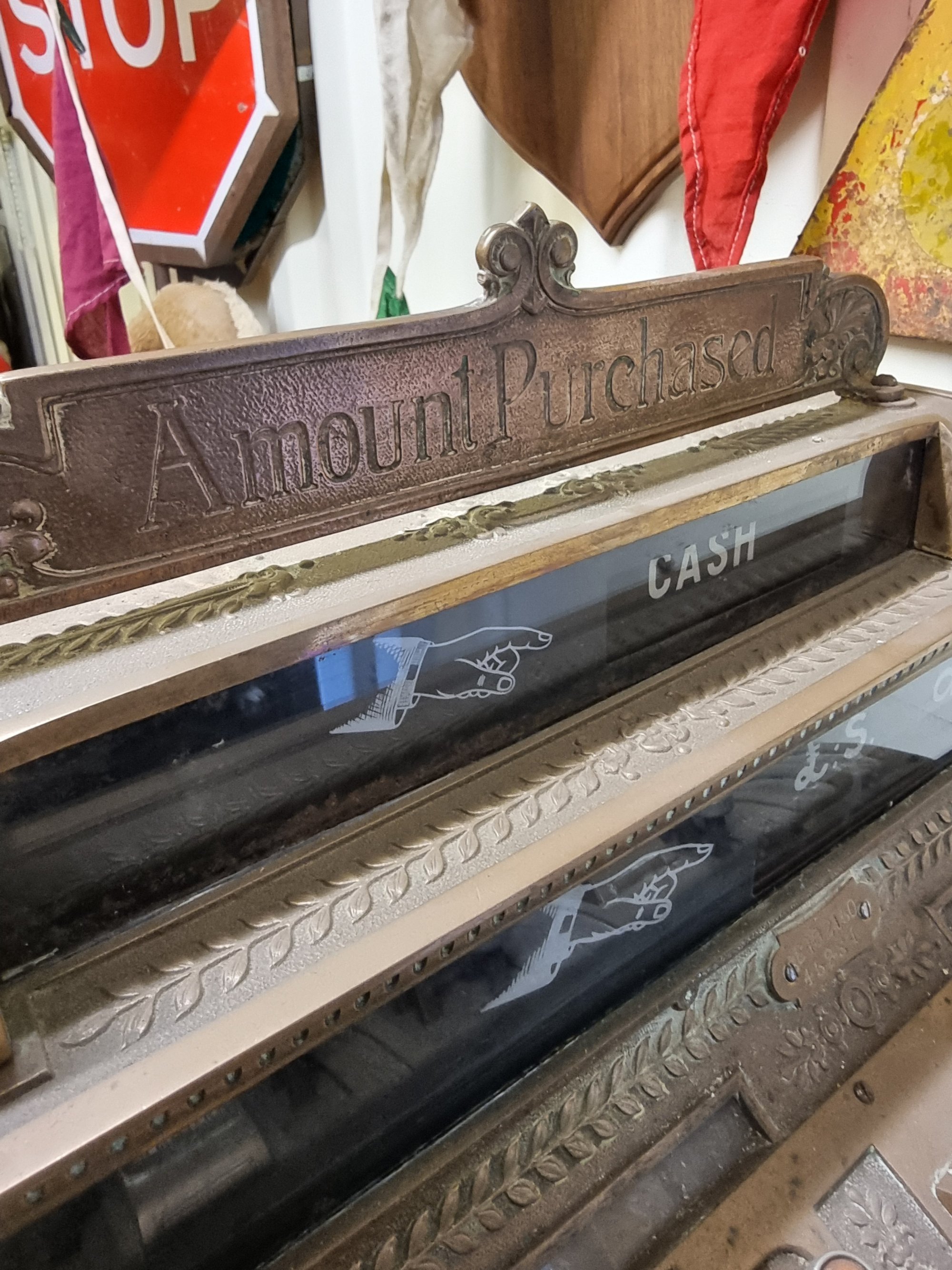 Brass Late Victorian National Till — thumbnail 6