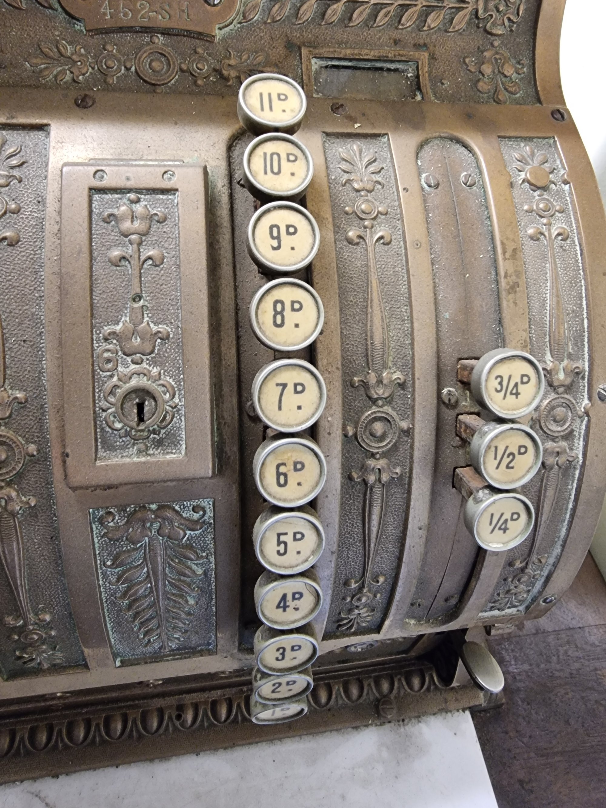 Brass Late Victorian National Till — thumbnail 7