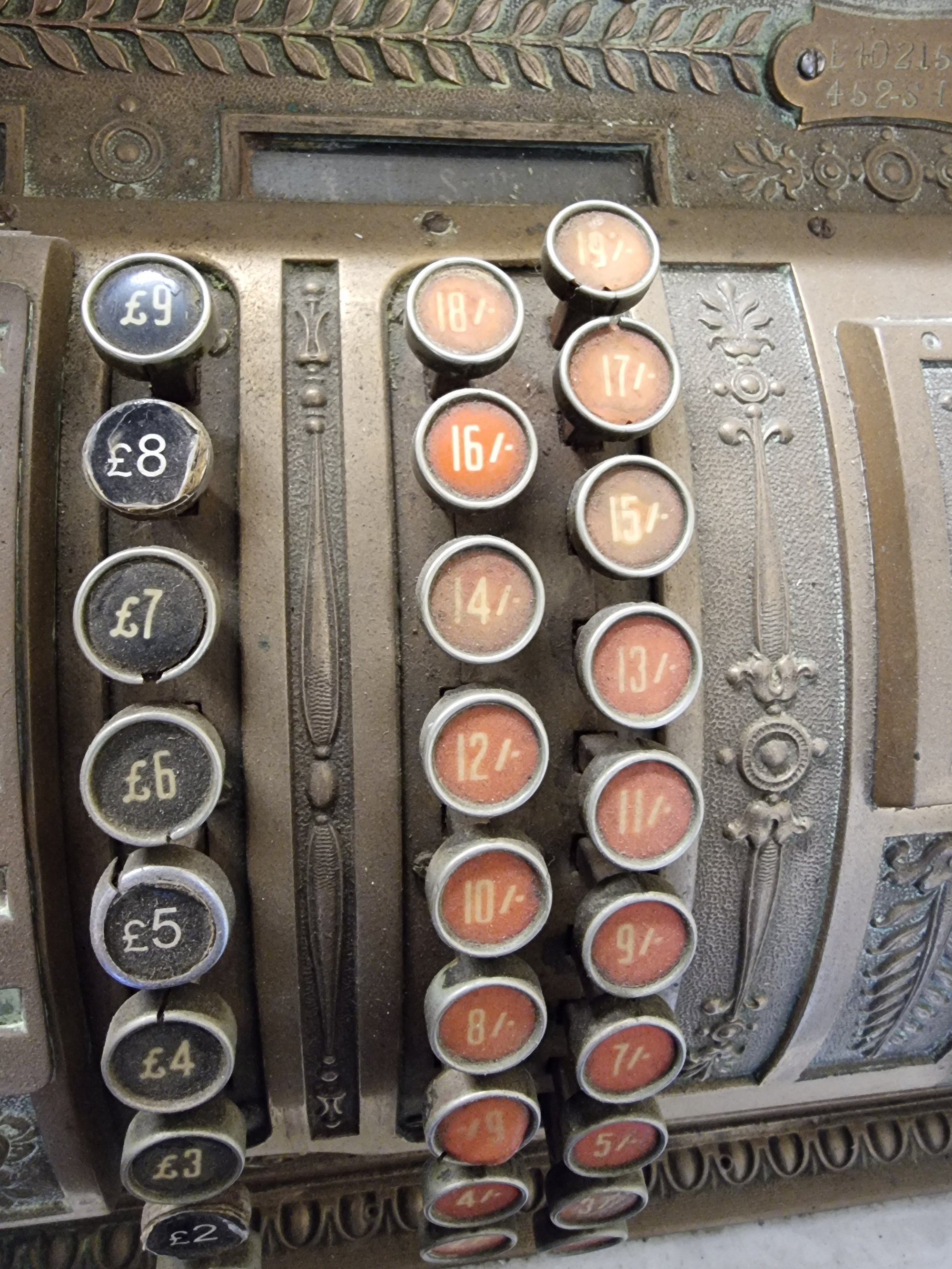 Brass Late Victorian National Till — thumbnail 4