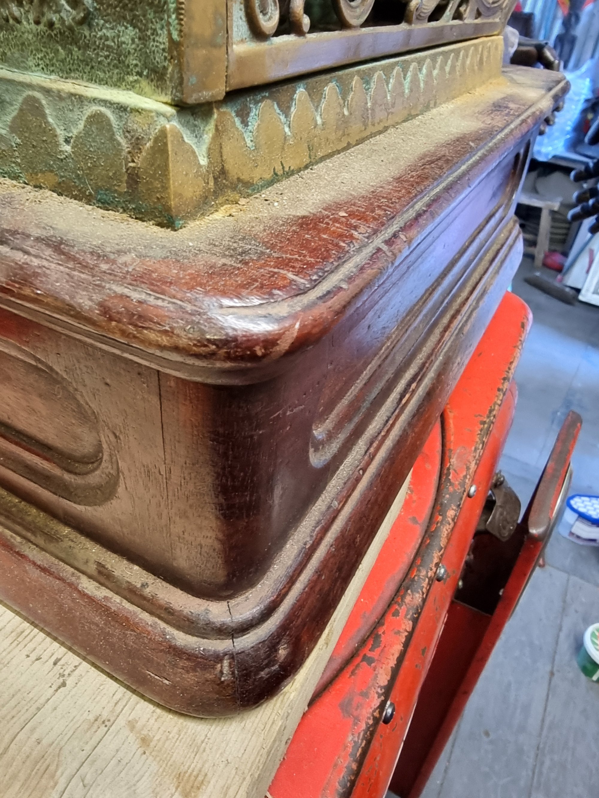 Brass Late Victorian National Till — thumbnail 10