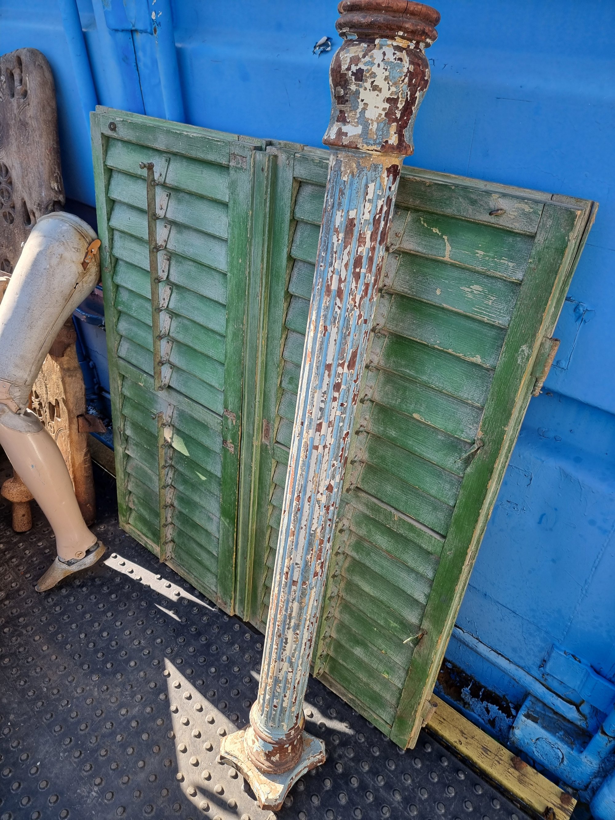 Victorian Column with Awesome Patina — thumbnail 2