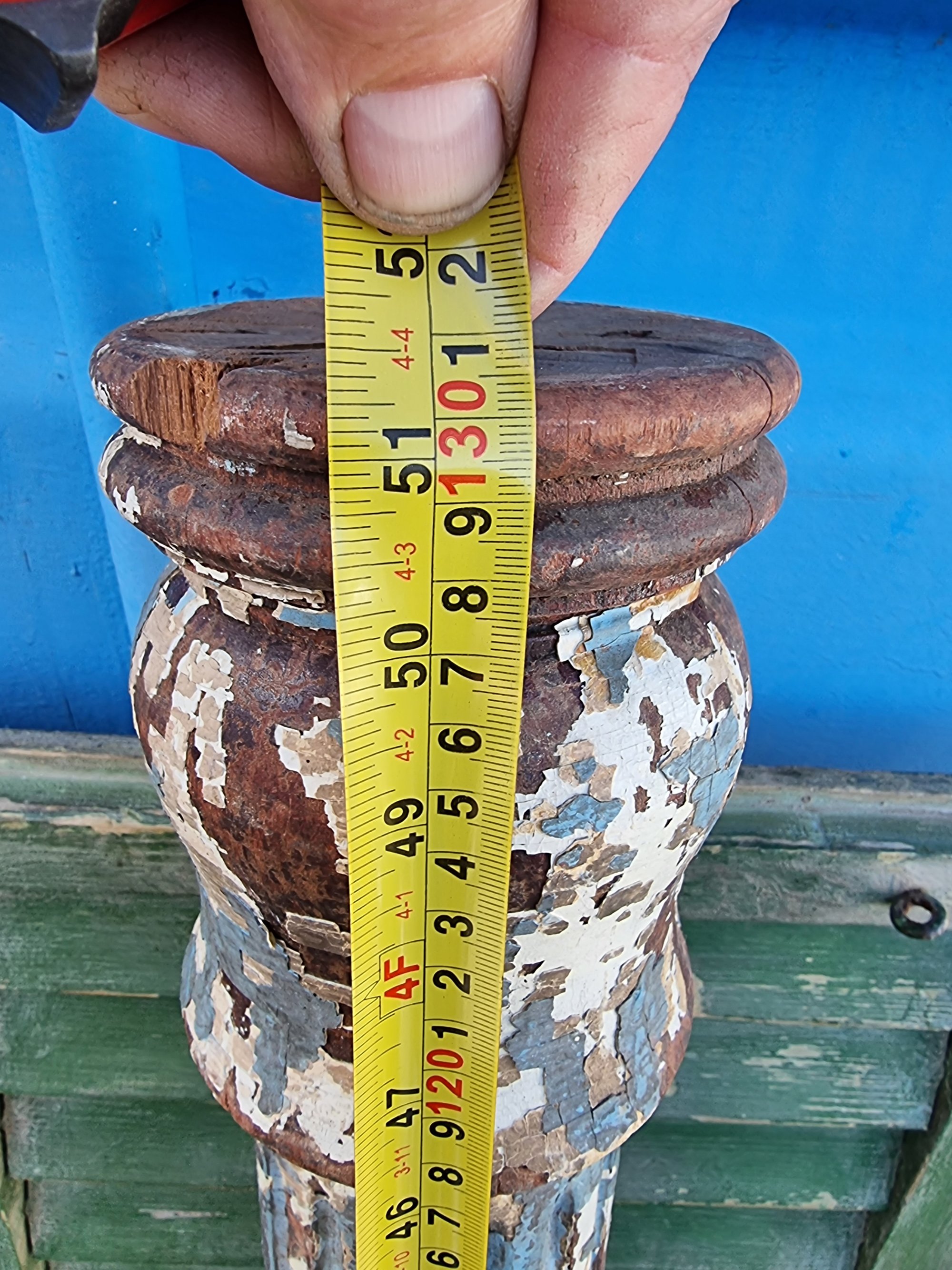 Victorian Column with Awesome Patina — thumbnail 8