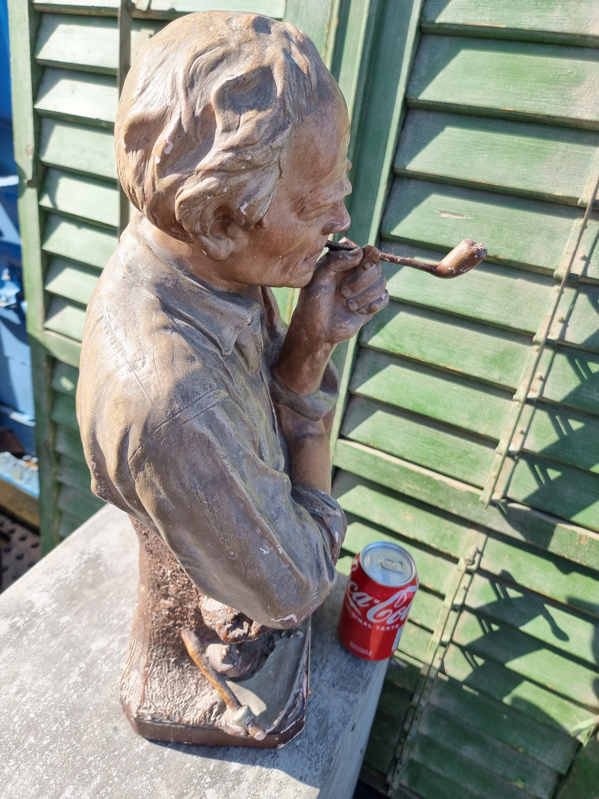 Golden Flake Tobacconist Bust — thumbnail 3