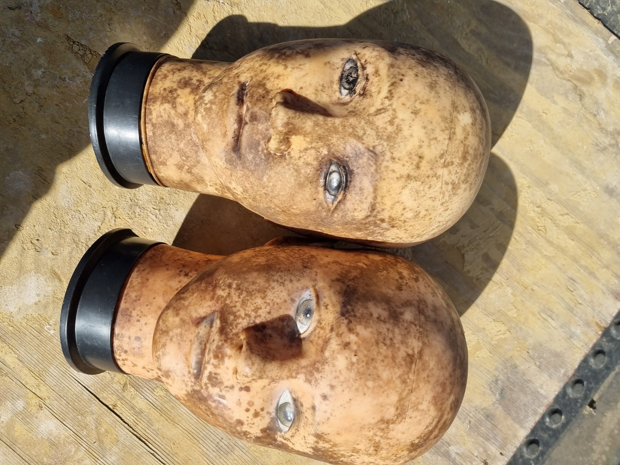 2 B.B.C Costume Wig Block · 1970's 80's · Heads & Mannequin's