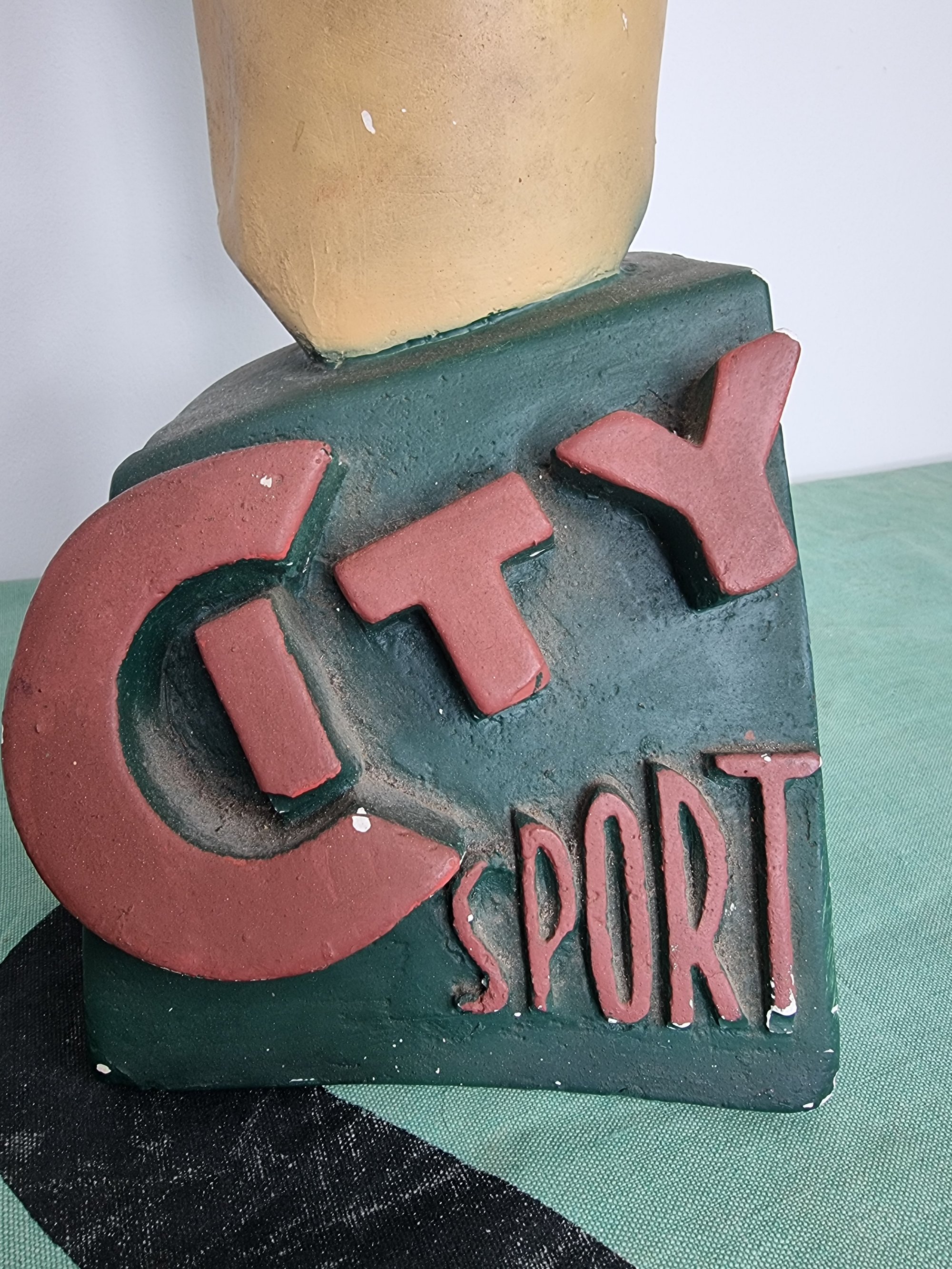 City Sport Plaster Mannequin Head — thumbnail 6
